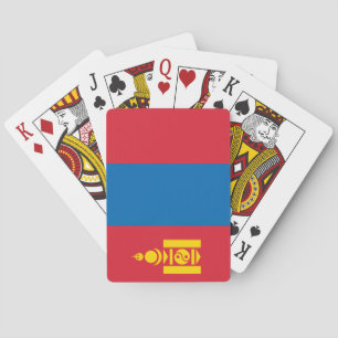 Flag of Mongolia Playing Cards