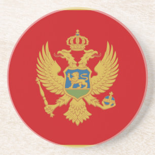 Flag of Montenegro Coaster