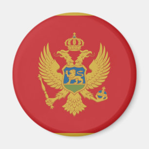 Flag of Montenegro Magnet