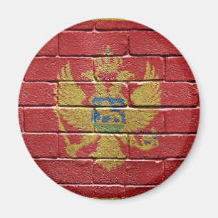 Flag of Montenegro Magnet