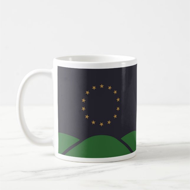 Flag of Montpelier, Vermont Coffee Mug (Left)