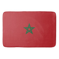 Flag of Morocco Bath mat