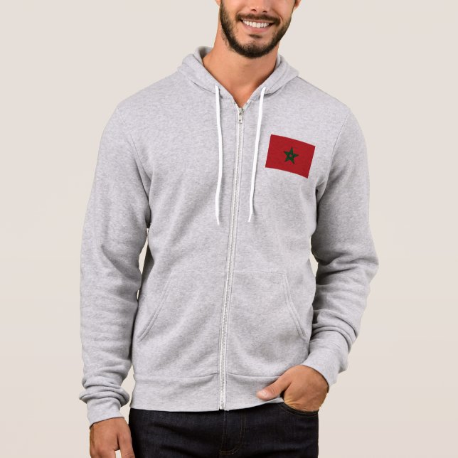 Flag of Morocco Hoodie (Front)