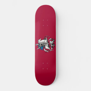 Flag of Moscow (Russian Capital City) Skateboard