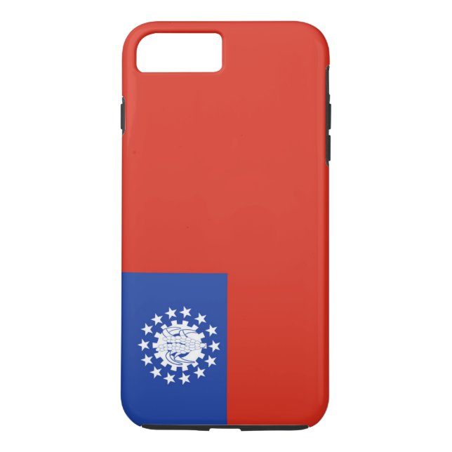 Flag of Myanmar Case-Mate iPhone Case (Back)