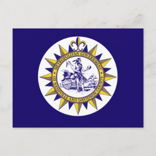 Flag of Nashville, Tennessee Postcard