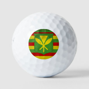 Flag of Native Hawaiians Golf Balls