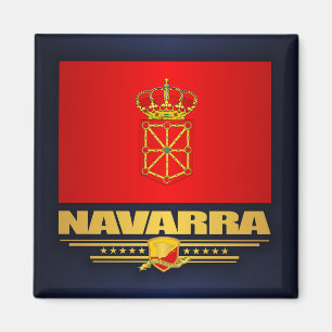 Flag of Navarra (Navarre) Magnet