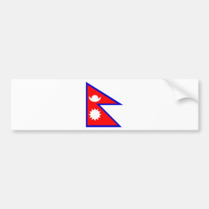 Flag of Nepal Bumper Sticker
