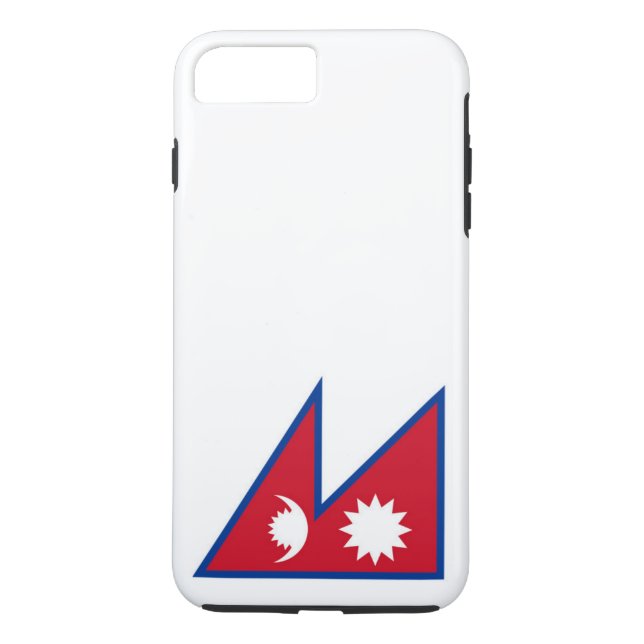 Flag of Nepal Case-Mate iPhone Case (Back)