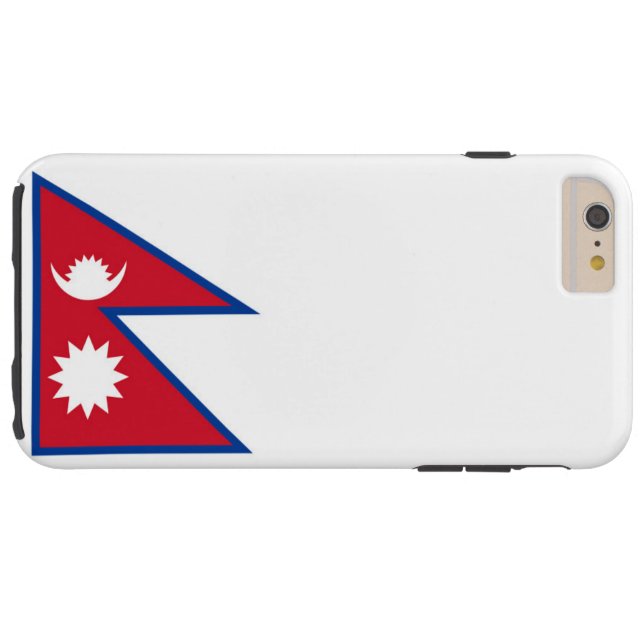 Flag of Nepal Case-Mate iPhone Case (Back Horizontal)