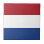 Flag of Netherlands Ceramic Tile<br><div class="desc">Flag of Netherlands Ceramic Tile</div>