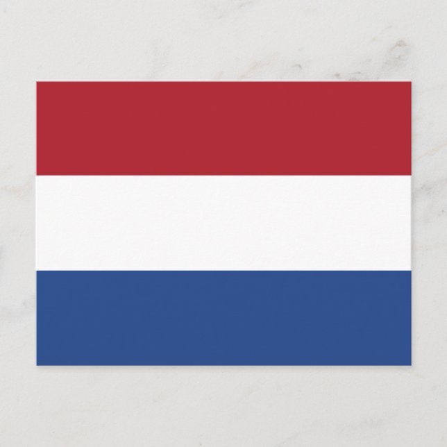 Flag of Netherlands Postcard (Front)