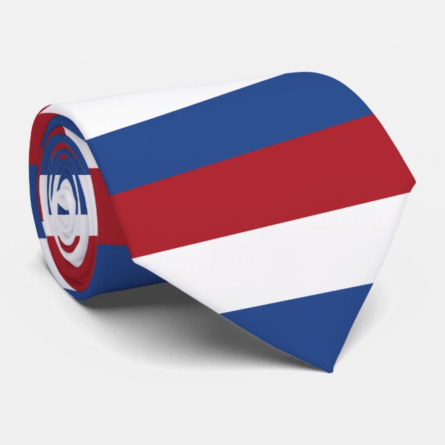 Flag of Netherlands Tie (Rolled)