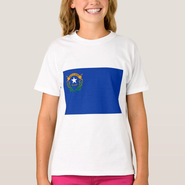 Flag of Nevada T-Shirt (Front)