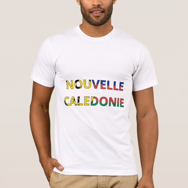 Flag of New Caledonia T-Shirt (Front)