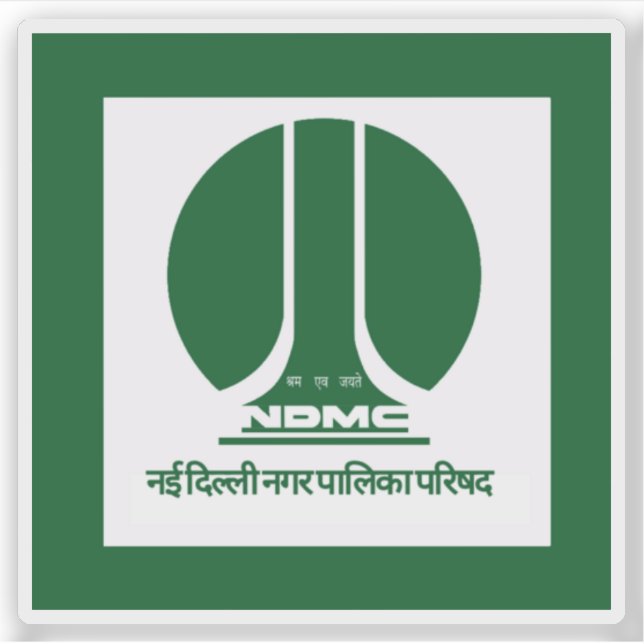 Flag of New Delhi, India (Front)