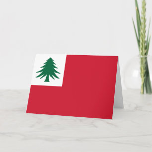 Flag of New England Card