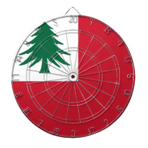 Flag of New England Dartboard