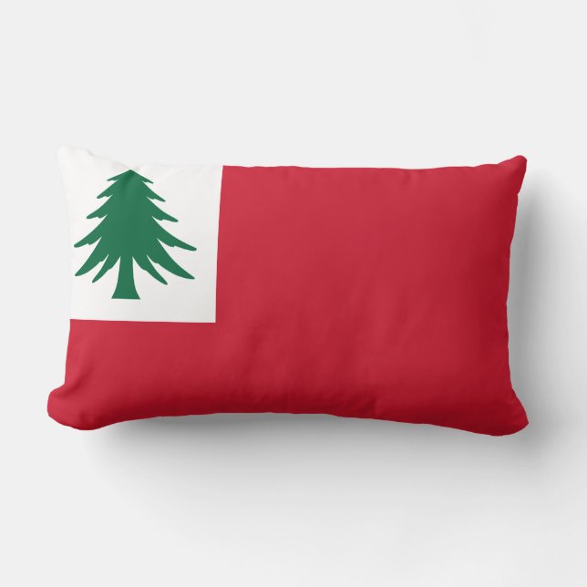 Flag of New England Lumbar Cushion (Front)