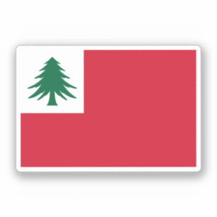 Flag of New England (pine only) - unofficial
