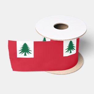 Flag of New England Satin Ribbon