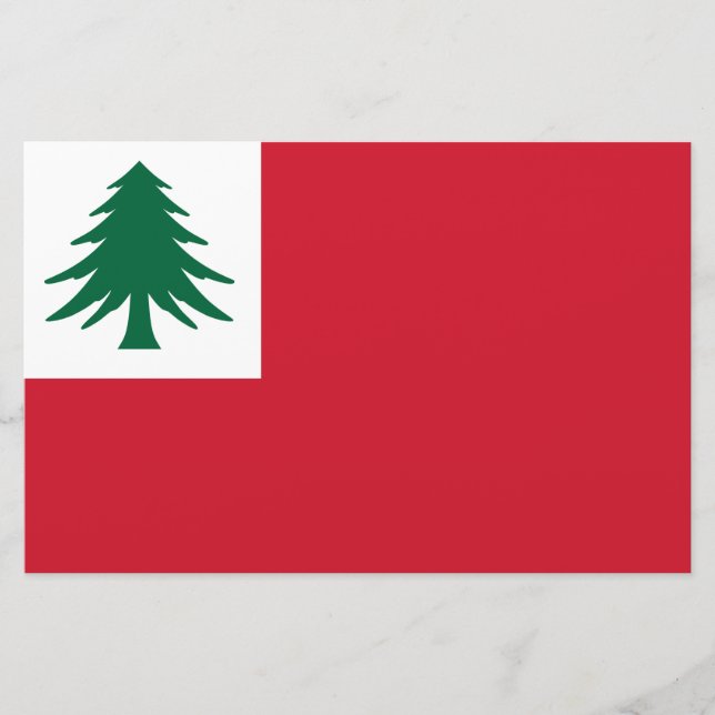 Flag of New England Stationery (Front)
