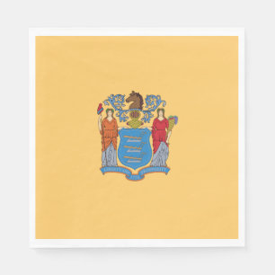 Flag of New Jersey Napkin