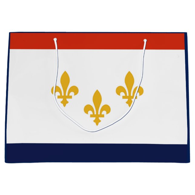 Flag of New Orleans Gift Bag (Front)