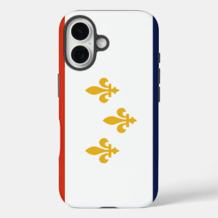 Flag of New Orleans, Louisiana iPhone 16 Case