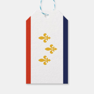 Flag of New Orleans, Louisiana Gift Tags