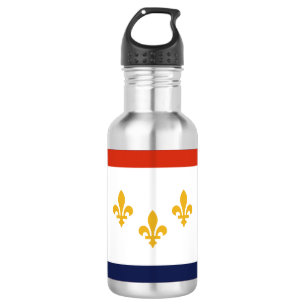 Flag of New Orleans, Louisiana Stainless Steel Wat 532 Ml Water Bottle