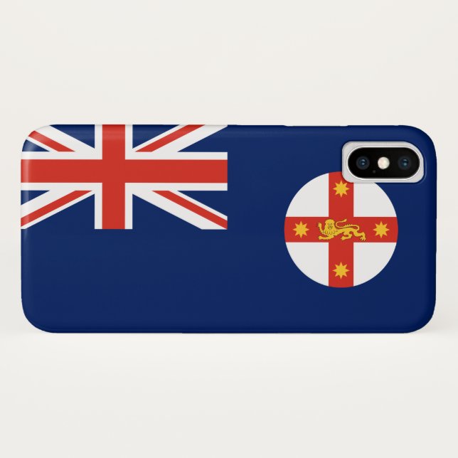 Flag of New South Wales (Australian State) Case-Mate iPhone Case (Back (Horizontal))