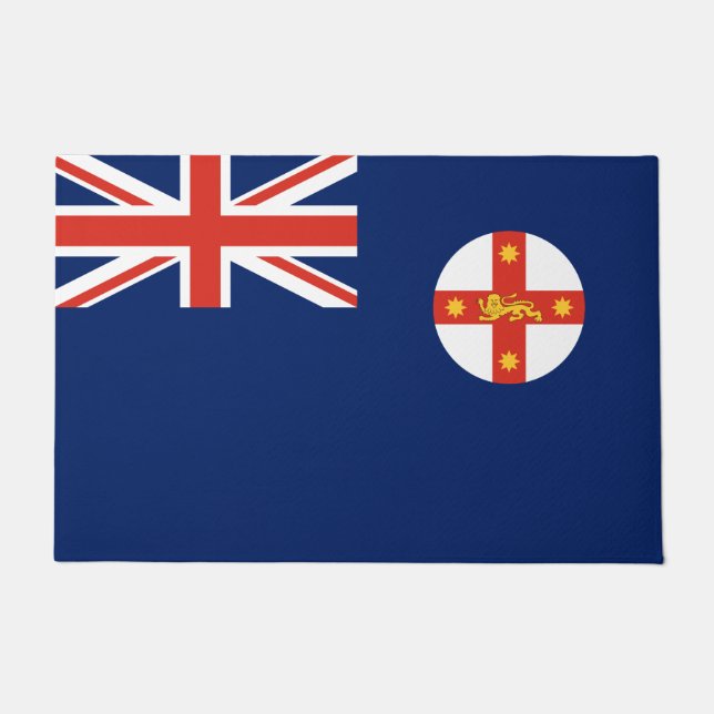 Flag of New South Wales (Australian State) Doormat (Front)