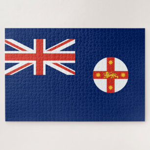 Flag of New South Wales (Australian State) Jigsaw Puzzle