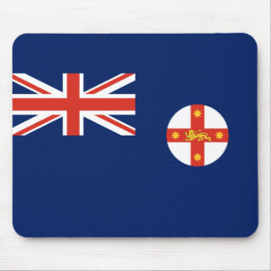 Flag of New South Wales (Australian State) Mouse Pad