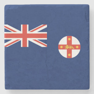 Flag of New South Wales (Australian State) Stone Coaster