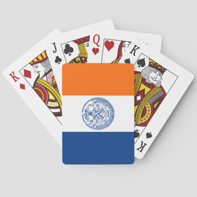 Flag of New York City Playing Cards (Back)