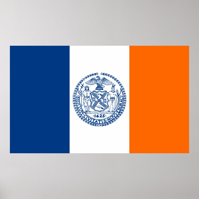 Flag of New York City Poster (Front)