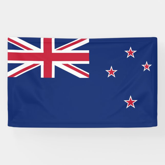 Flag of New Zealand Banner (Horizontal)