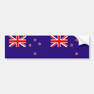 Flag of New Zealand Bumper Sticker