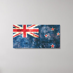 Flag of New Zealand Canvas Print
