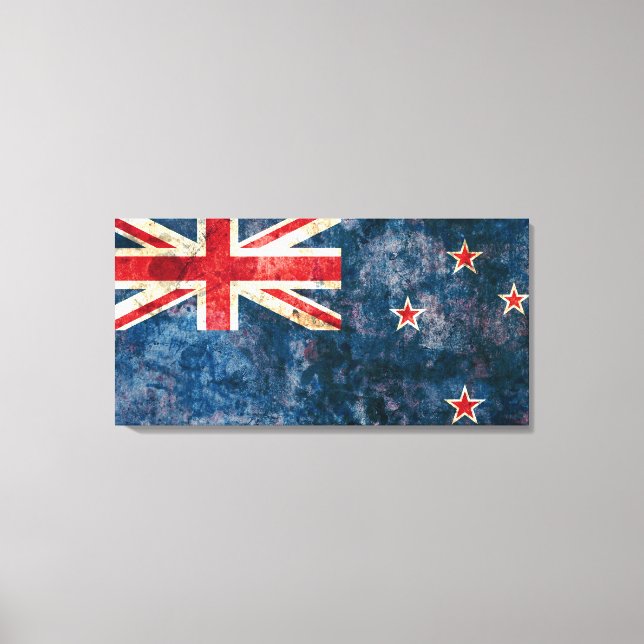 Flag of New Zealand Canvas Print (Front)
