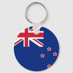 Flag of New Zealand Key Ring