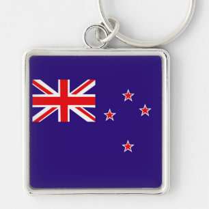 Flag of New Zealand Key Ring