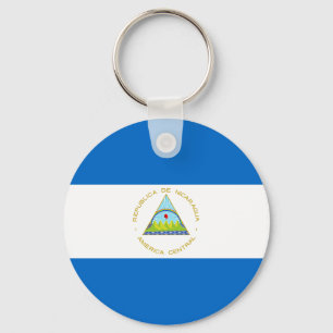 Flag of Nicaragua Key Ring