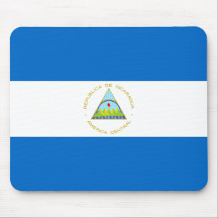 Flag of Nicaragua Mouse Pad