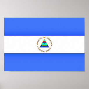 Flag of Nicaragua Poster