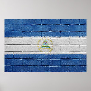 Flag of Nicaragua Poster