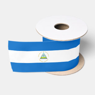 Flag of Nicaragua Satin Ribbon